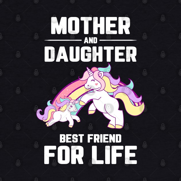 Mother and Daughter Best Friend for Life by Hannah's Bear Tees